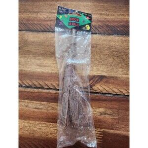 Fibre Craft Twig Broom Sealed 1994 Vintage NEW 7639 8 inch